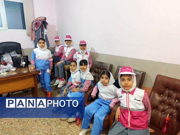 بیست و ششمین مانور زلزله و ایمنی در دبستان شهید تیمور فروغی 