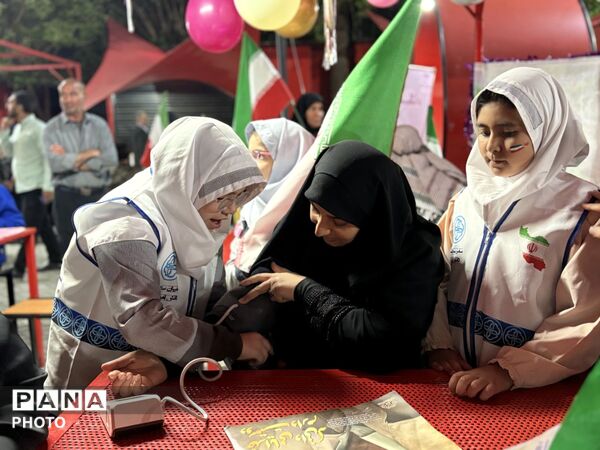 برپایی ایستگاه سلامت‌محور دانش‌آموزی در تجمعات شبانه