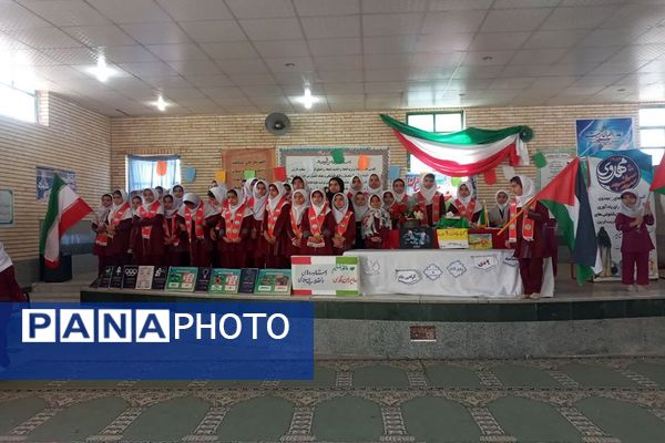 گرامیداشت حماسه ۹ دی در دبستان نوریه شهرستان جیرفت