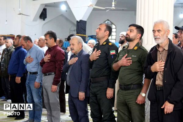 نماز جمعه عبادی سیاسی در مسجد جامع آشخانه