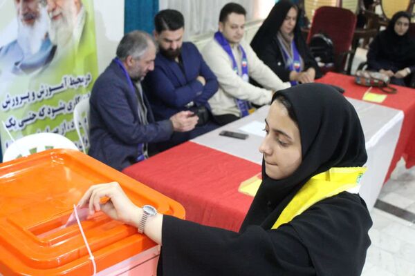 انتخابات مجمع شورای دانش‌آموزی دختران در مازندران 