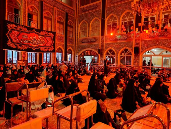 برگزاری مراسم عزاداری شب دوم  ماه محرم در تکیه ابوالفضلی نیشابور