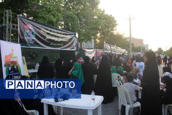 پیاده‌روی جاماندگان اربعین حسینی در بوشهر