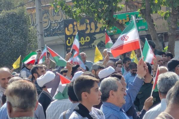 حضور پرشور مردم قرچک در راهپیمایی بشارت نصر