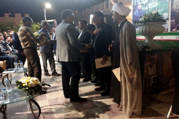 تجلیل از فرهنگیان شهرستان حاجی‌آباد 