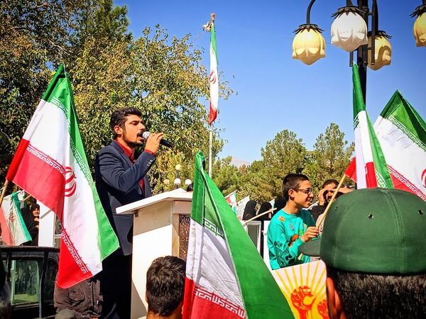 کودکانی که آزادی فلسطین را فریاد زدند
