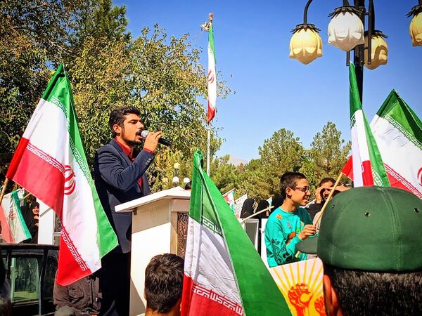 کودکانی که آزادی فلسطین را فریاد زدند