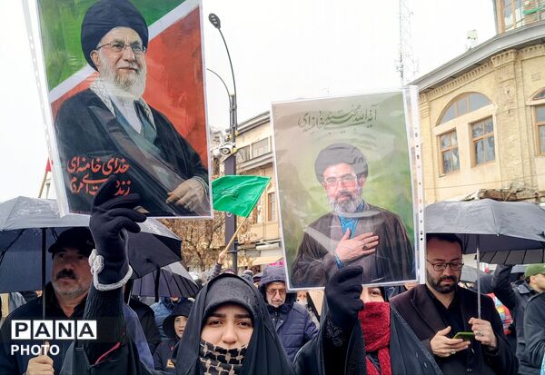 حضور نوجوانان همدان  در روز جهانی قدس