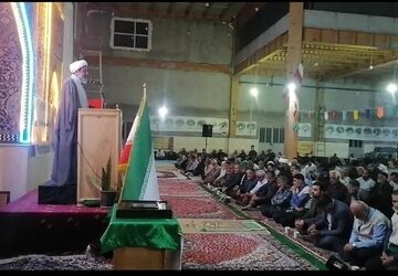 جشن دهه کرامت با حضور خادمیاران آستان قدس رضوی در دیباج