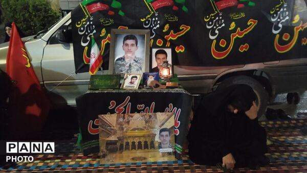 مراسم باشکوه عزاداری محرم همراه با تجمع در مسجد جامع شهرستان نیشابور