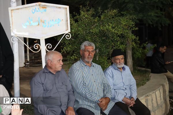 شب ۱۸۸ خروش انقلابی مردم درق؛ طنین فریاد استکبارستیزی در دارالمؤمنین