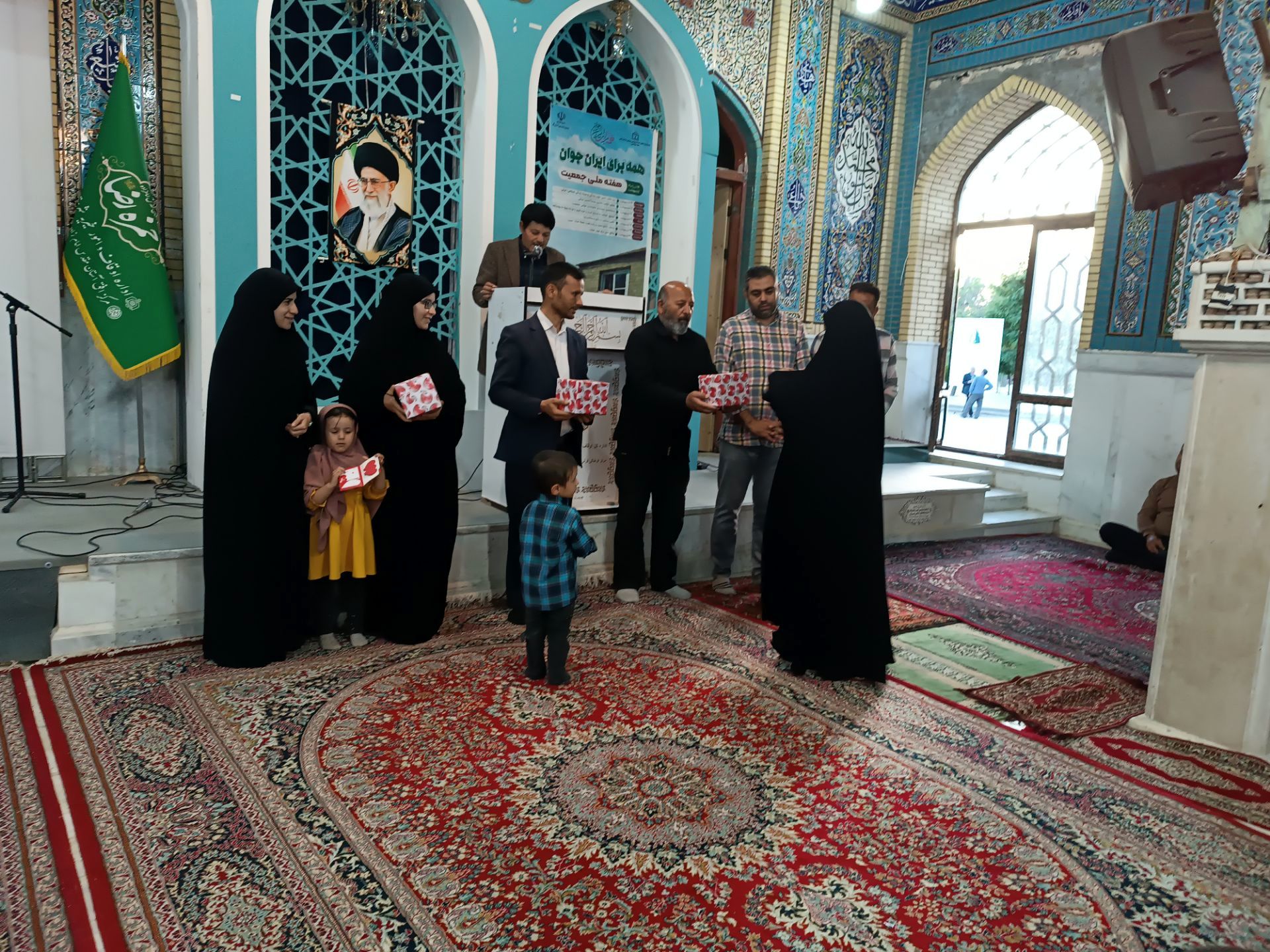 برگزاری همایش جوانی جمعیت همزمان با هفته ملی جمعیت در شهر زیارت