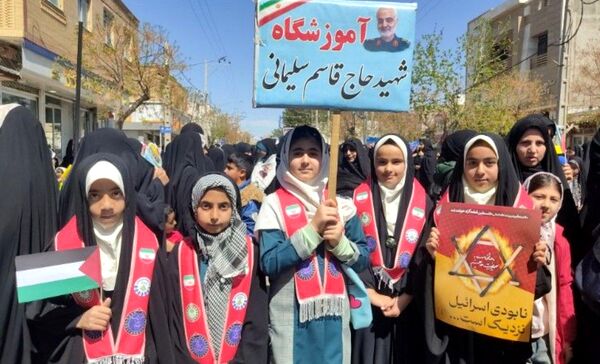 برگزاری راهپیمایی باشکوه روز قدس در شهرستان بردسکن