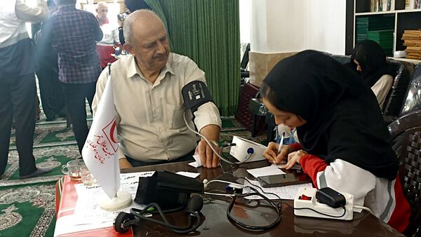 کاروان سلامت و ایستگاه سلامت در شهرستان محمودآباد