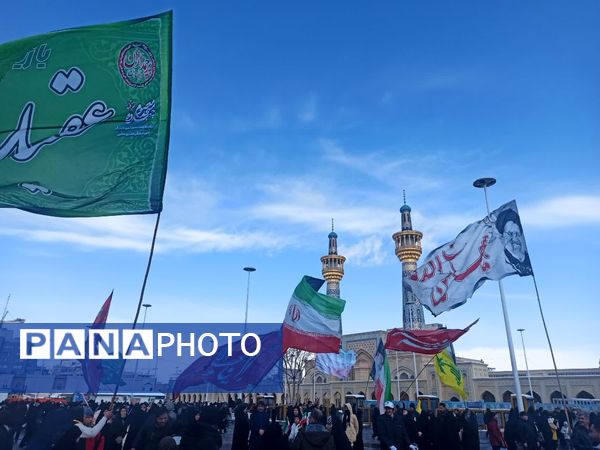 راهپیمایی یوم الله ۲۲بهمن، تجدید میثاق با آرمان‌های اسلام در مشهد مقدس