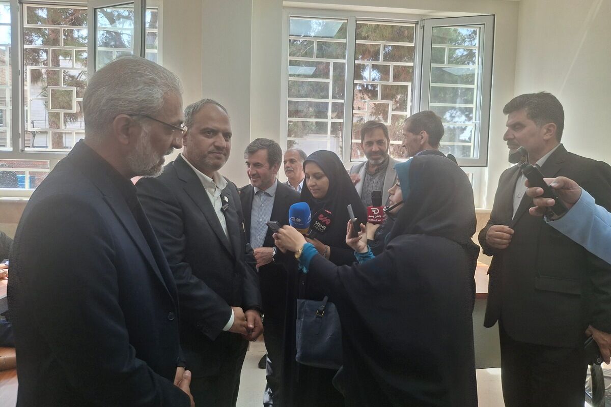 افتتاحیه مدرسه خیّری بانو منصوری در روستای زمان آباد 
