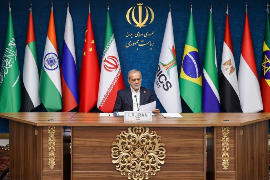 پزشکیان: بریکس باید نقشی محوری در مقابله با روند نگران‌کننده یکجانبه‌گرایی ایفا کند