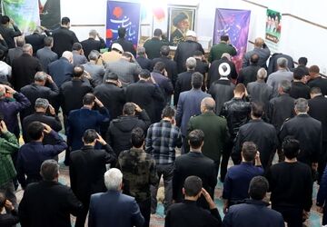 مراسم چهلمین روز شهادت قائد امت و شهدای دانش آموزی میناب در رشتخوار