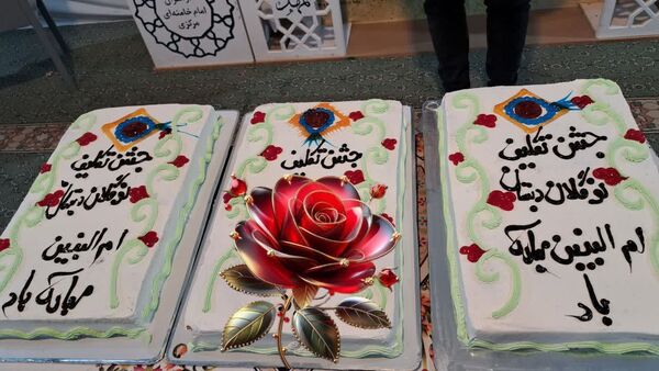 جشن تکلیف دختران کلاس سومی دبستان ام‌ البنین در دارالقرآن مرکزی یزد