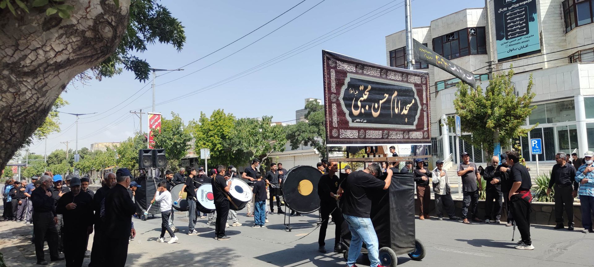 برگزاری مراسم عزاداری اربعین حسینی  در شیروان