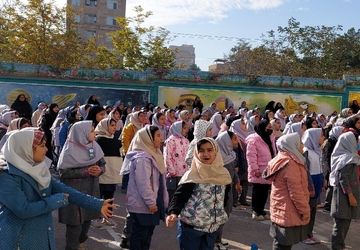 مراسم افتتاحیه سفیران سلامت در دبستان بهار دانش مشهد