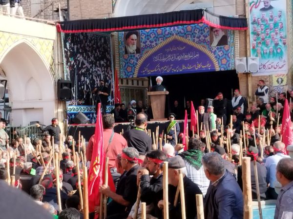آیین باشکوه قالیشویان مشهد اردهال کاشان