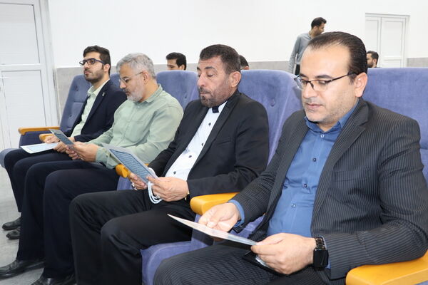  مراسم یادبود زنده یاد حاج محمد عباسی مدیر کل اسبق آموزش و پرورش استان بوشهر 