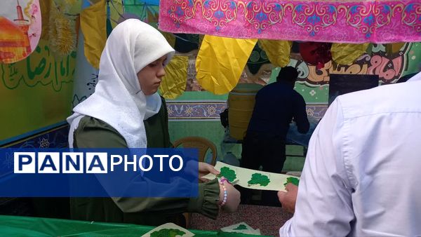 تهران در لباس سبز تولد امام رضا (ع) 