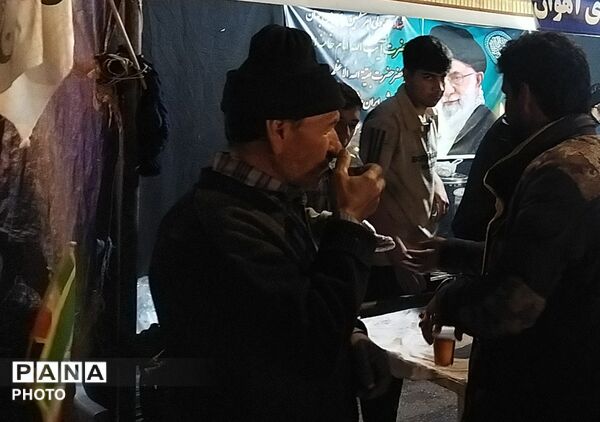 گذری بر موکب های خیابانی نیشابور 