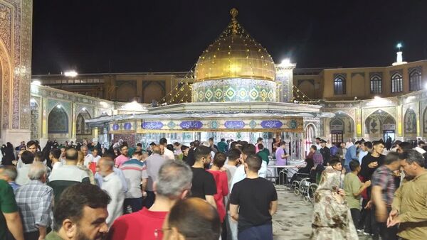 سفر معنوی دانش‌آموزان سما کاشان به مشهد مقدس در دهه کرامت