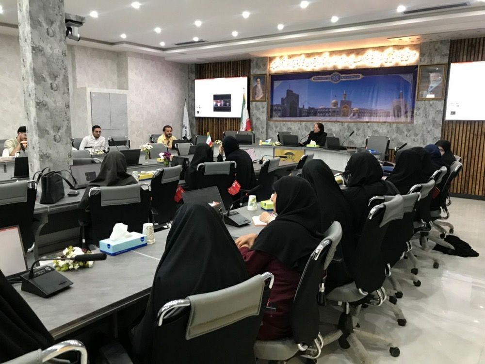 دوره ضمن خدمت تخصصی جهت یابی و بریل  پایان یافت