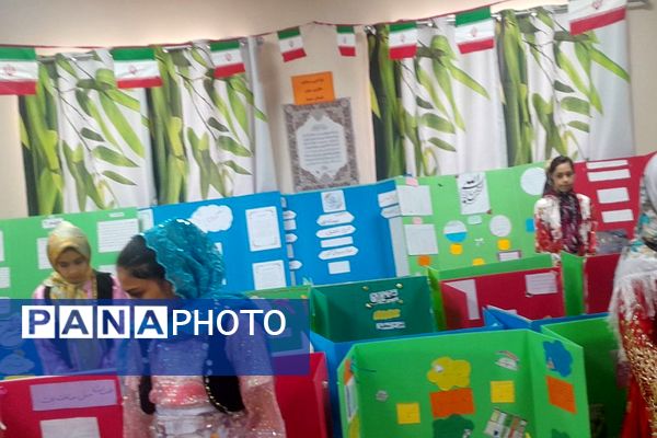 برپایی نمایشگاه طرح جابر در مدرسه حسنا بهارستان‌۲