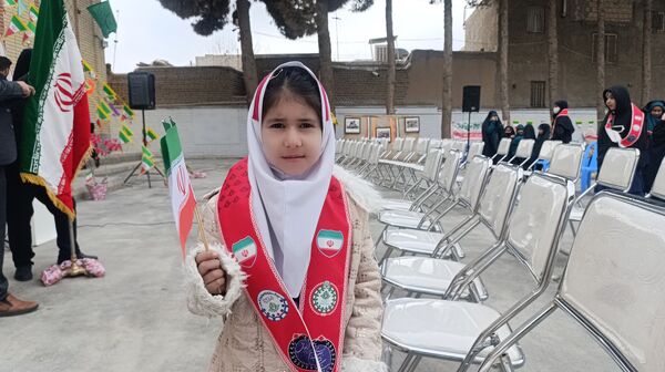 افتتاحیه آموزشگاه ۱۲ کلاسه‌ یاسمن خاکباز ۲ شهرستان نیشابور
