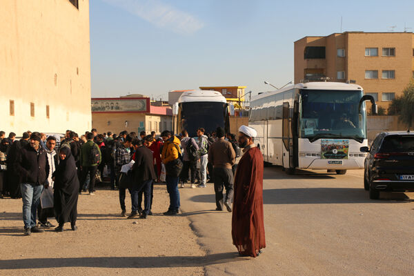 اعزام دومین گروه از پسران دانش‌آموز قم به اردوی راهیان نور 