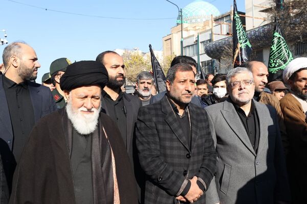 اجتماع باشکوه فاطمیون در مشهد