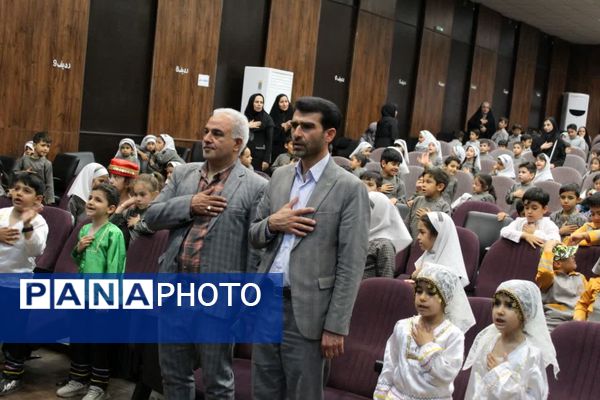 جشنواره هویت ملی اسلامی کودکستان‌های شهرستان گرمه