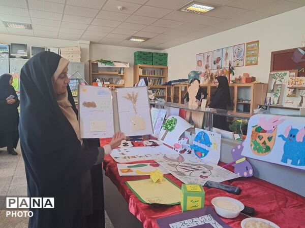 برپایی نمایشگاه دست سازه‌های قرآنی «طرح اتقان» در دبستان ابن سینا  ناحیه 3 کرج 