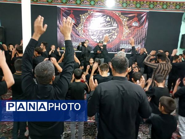 مراسم عزاداری شب عاشورا در شهر عشق آباد