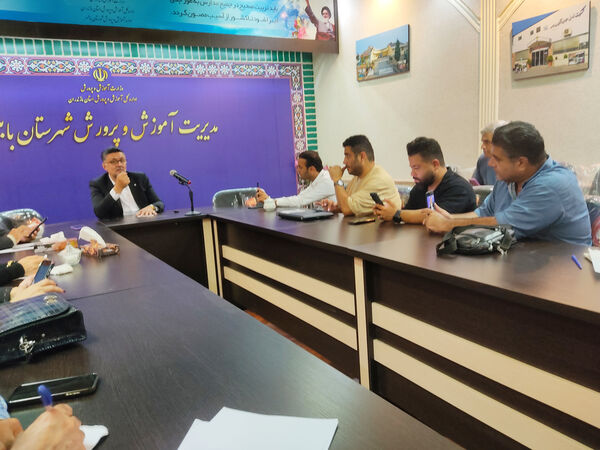 گرامیداشت روز خبرنگار در آموزش و پرورش بابلسر 