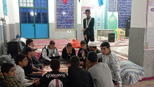 برگزاری مراسم معنوی اعتکاف در شهر پاتاوه 