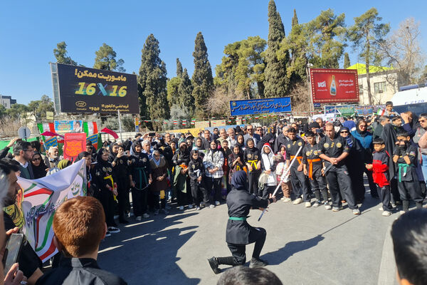 چهل و ششمین سالگرد پیروزی انقلاب  و راهپیمایی 22 بهمن در شیراز