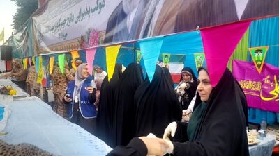  جشن بزرگ عید غدیر در بلوار امامزاده طاهر کرج