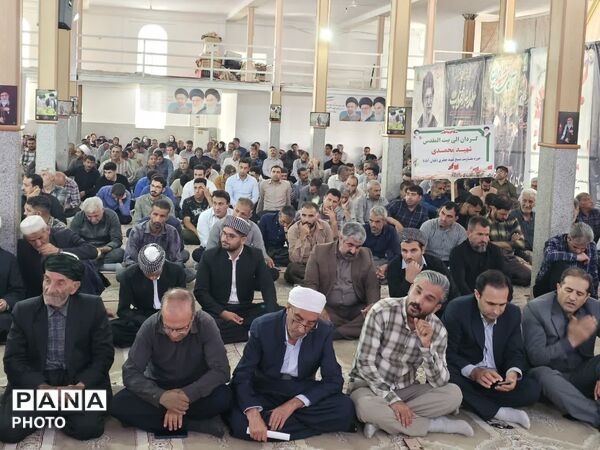 مراسم گرامیداشت رهبر شهید انقلاب در شهرستان دهگلان