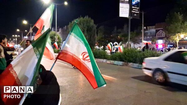  شکوه و اقتدار رژه خودرویی در حسینیه فضل 