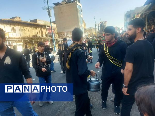 حضور هیئت های عزاداری سید الشهدا در حرم مطهر رضوی