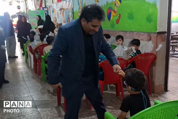 اجرای طرح «در آغوش مدرسه» در دبستان ملاصدرا شهرستان قدس