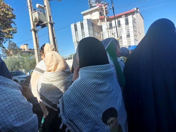 حماسه حضور نوجوانان کردکوی در روز دانش‌آموز
