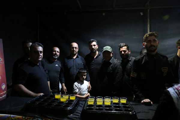 روز اول موکب علمدار کربلای سپاه عاشورای تبریز