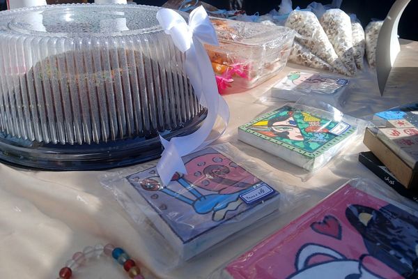 بازارچه کارآفرینی در دبیرستان حجاب