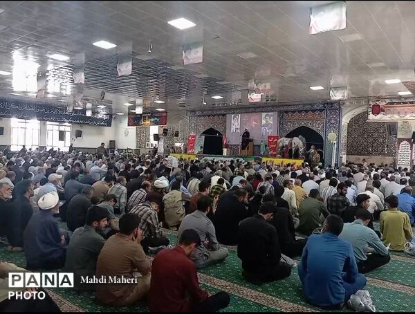 نماز عبادی سیاسی جمعه شهرستان کاشمر 